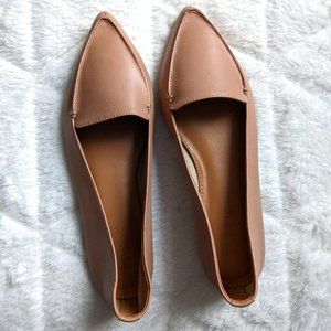 [NWOT] Edie Leather Loafers Warm Beige 5.5